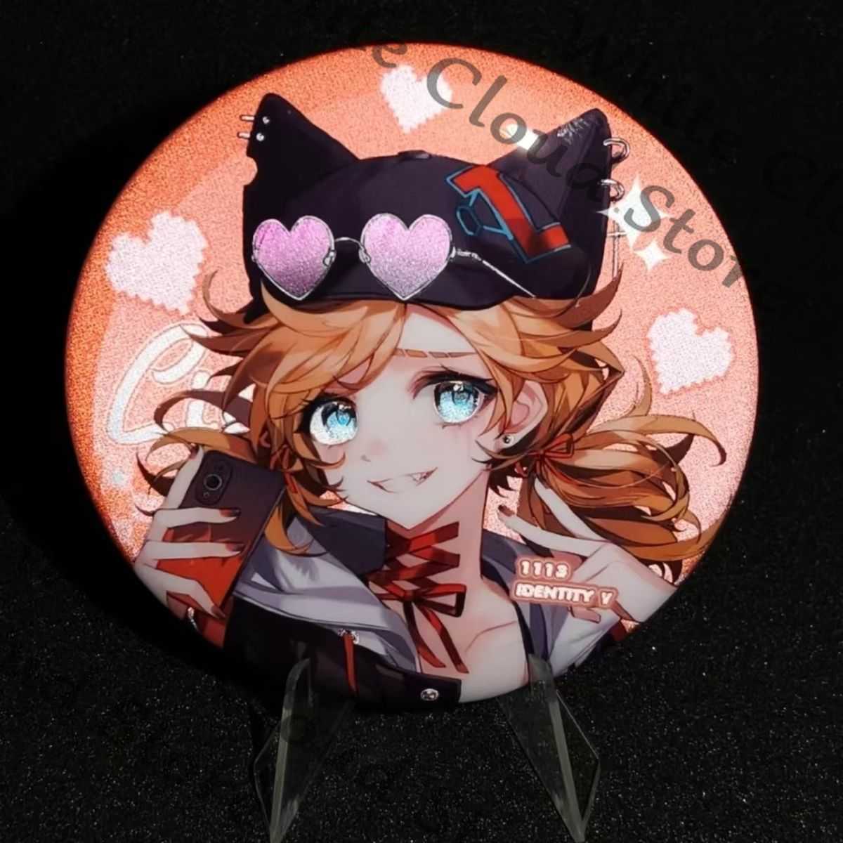 Watch Accessories - Lencana Timah Kartun Cosplay Anime IdentityV
