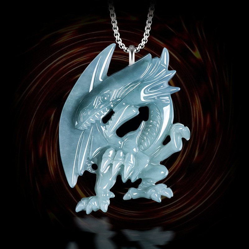 Kalung liontin naga Jadeite bi - Necklaces ulasan dan harga