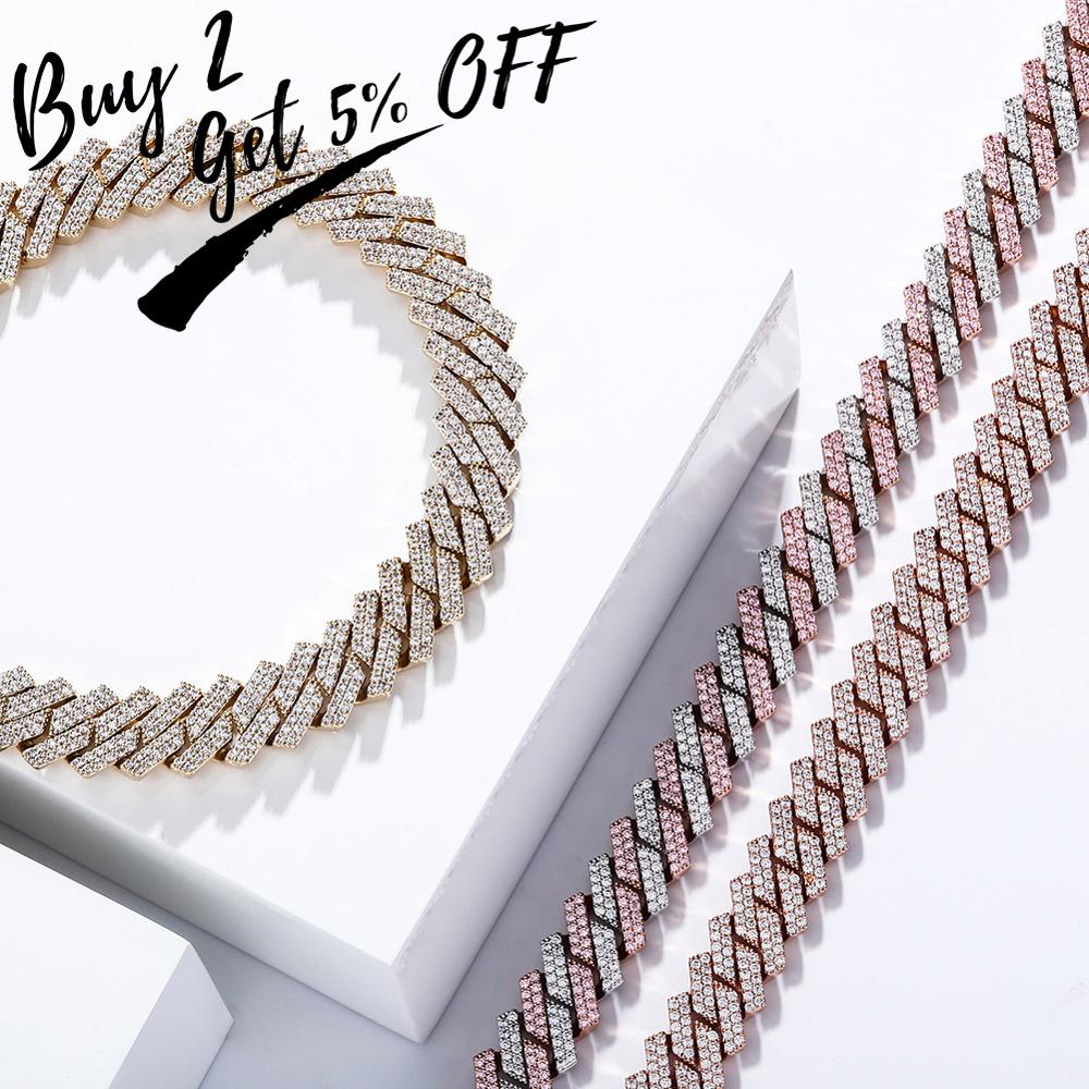 TOPGRILLZ 12Mm/14Mm Es Micro P - Cuban Link Chain 12Mm ulasan dan harga