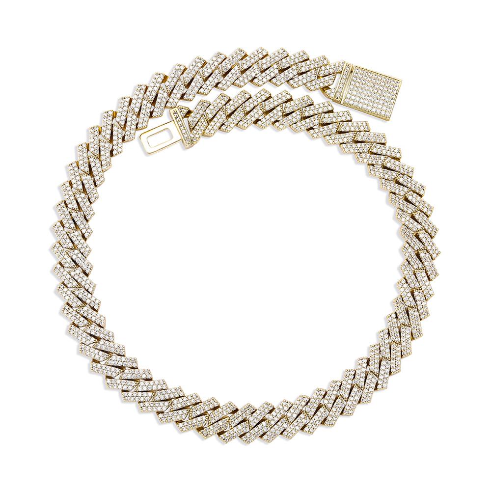 TOPGRILLZ 12Mm/14Mm Es Micro P - Cuban Link Chain 12Mm ulasan dan harga