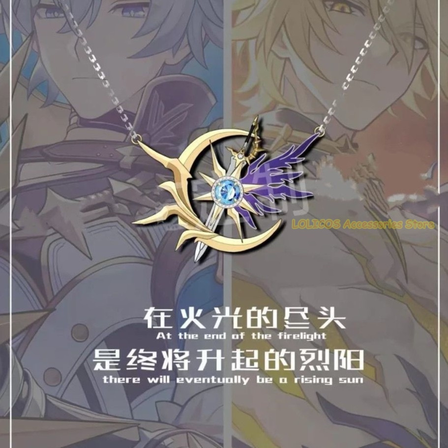 Kalung Liontin Game Honkai: St - Anime Pendant Necklace ulasan dan harga
