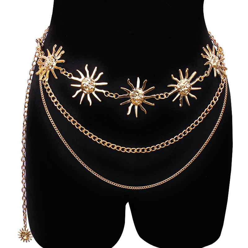 Ikat Pinggang Logam Rantai Pin - Body Jewelry ulasan dan harga