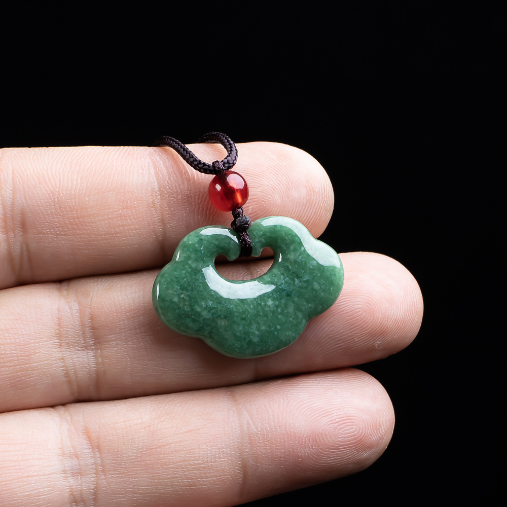 Kalung Liontin Ruyi Giok Myanm - Necklaces ulasan dan harga